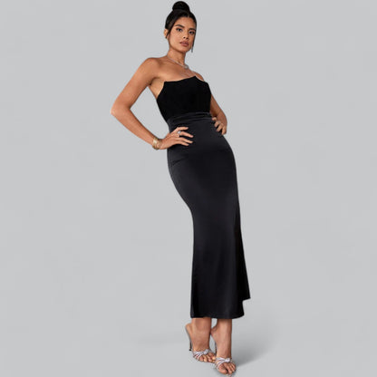 Luxurious Lace Off Shoulder Evening Gown