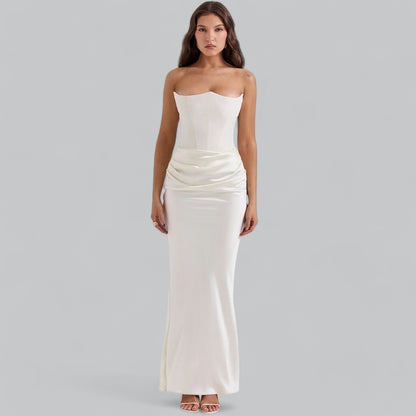 Luxurious Lace Off Shoulder Evening Gown