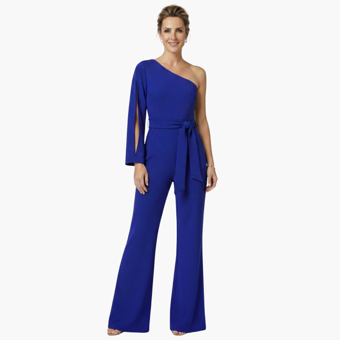 Chic One Shoulder Womens Jumpsuit - Olytrend