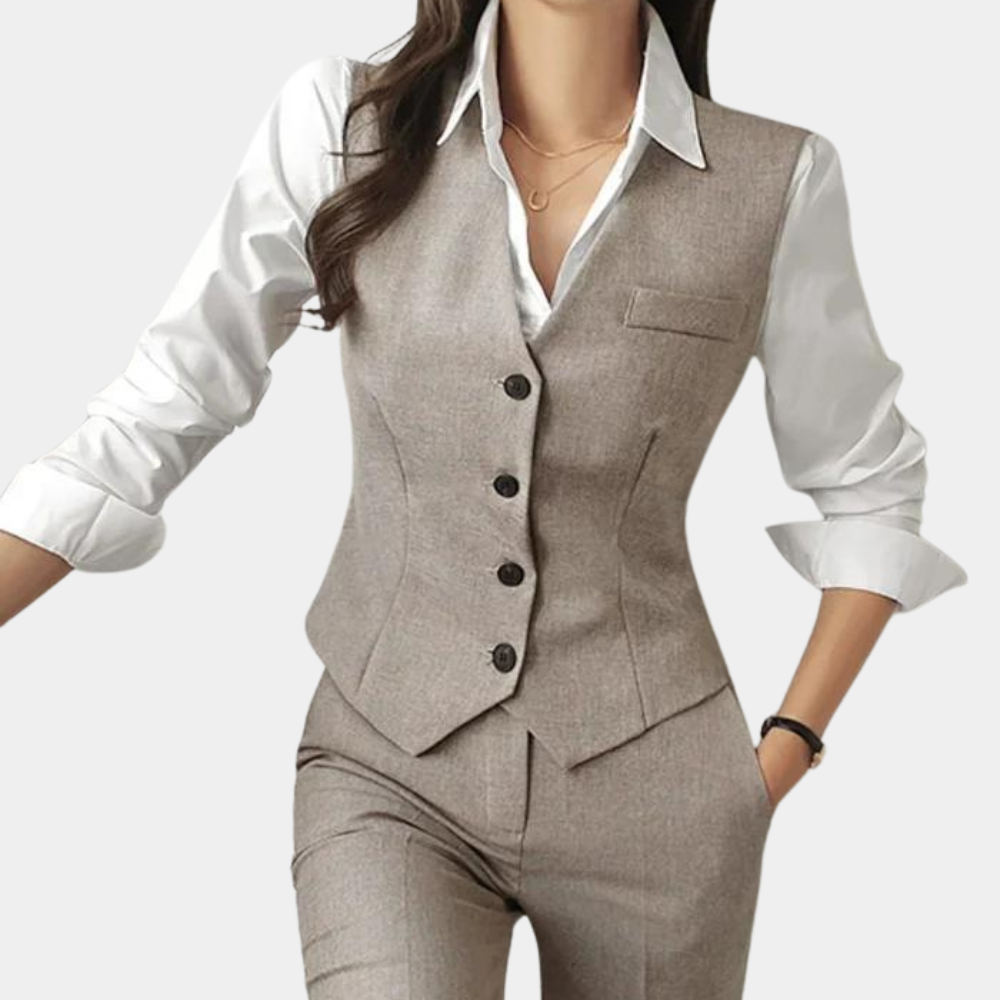 Classic Ladies Business Suit Set