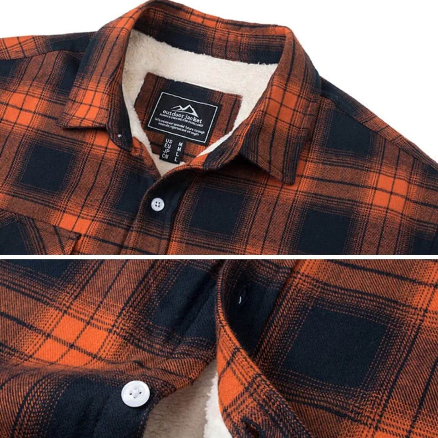 Classic Plaid Insulated Coat