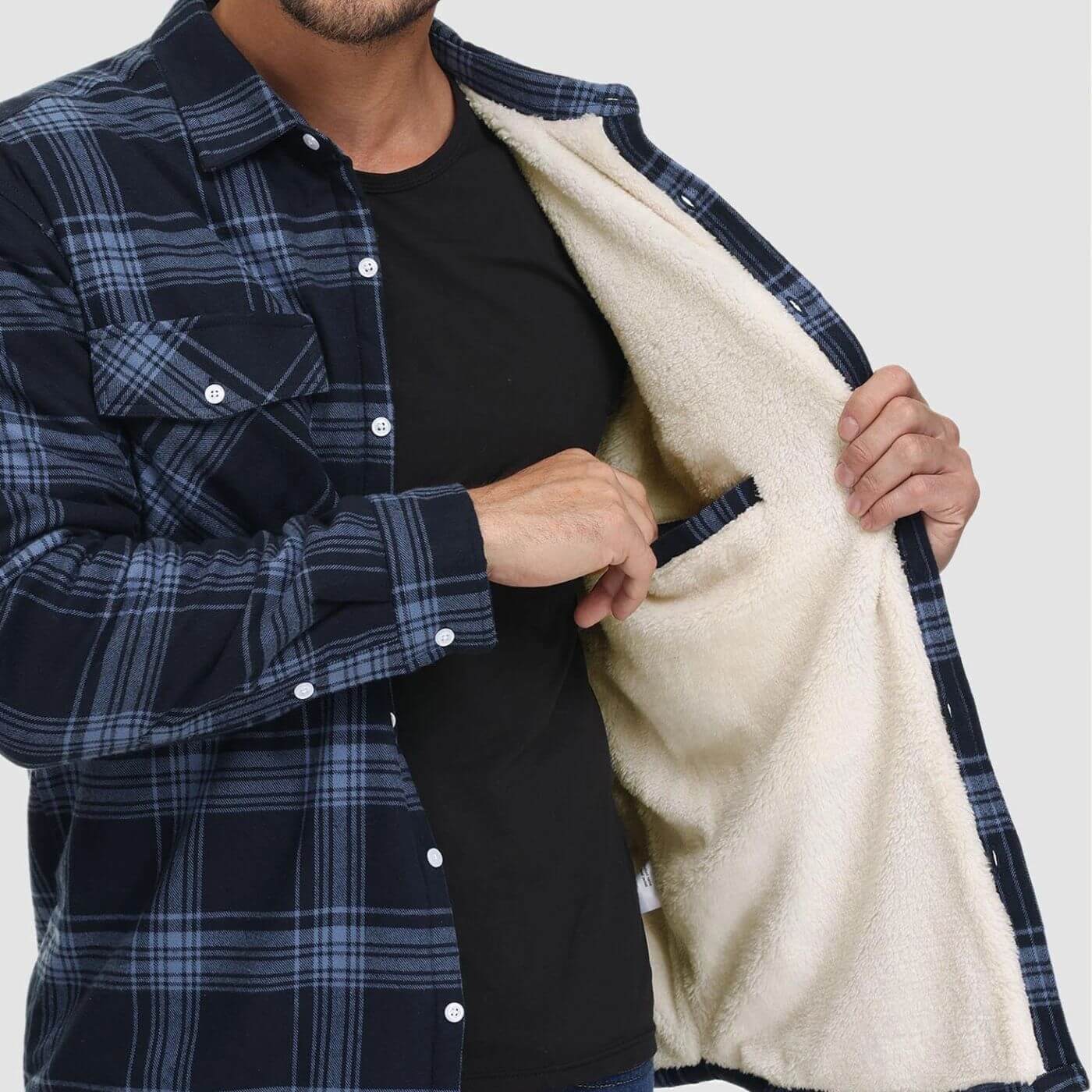 Classic Plaid Insulated Coat