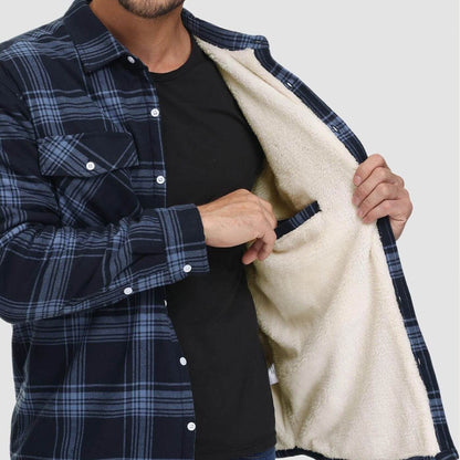Classic Plaid Insulated Coat