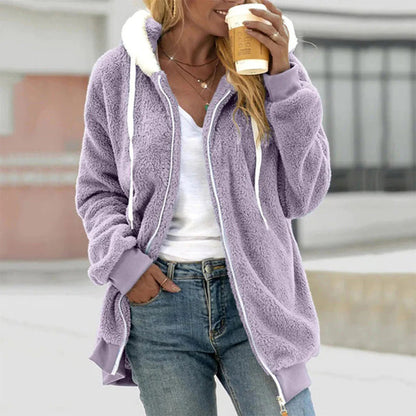 Soft Fleece Women's Hoodie Jacket
