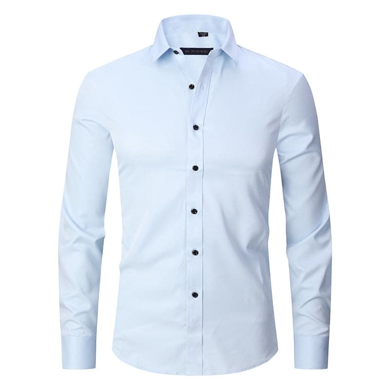 Slim Fit Men's Cotton Dress Shirt