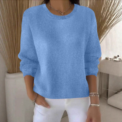 Soft Casual Crew Neck Sweater