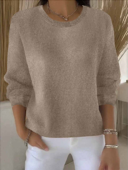 Cozy Cotton Crew Sweater