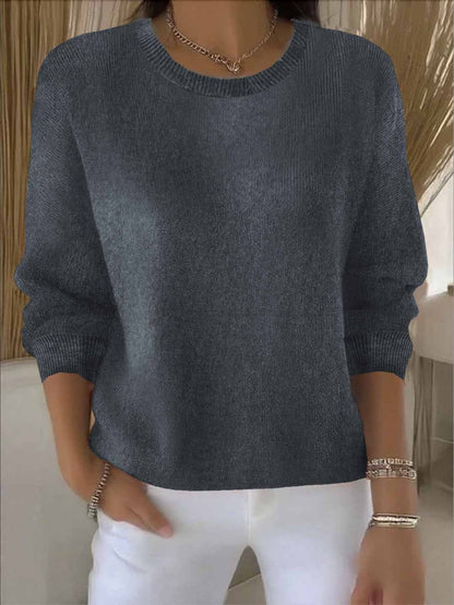 Cozy Cotton Crew Sweater