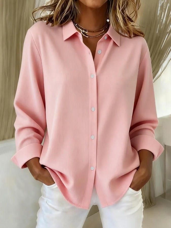 Classic Feminine Button Down Shirt