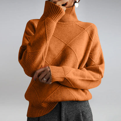 Soft Women's Wool Crew Neck Sweater
