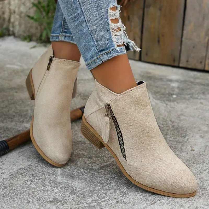 Comfortable Women's Ankle Boots for Walking - Nocini