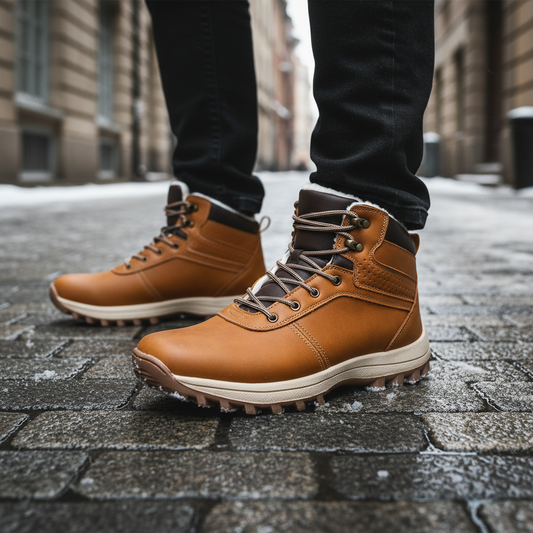 Warm Insulated Waterproof Snow Boots - Pexav