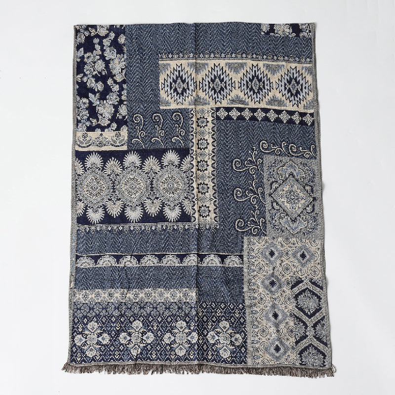 Large Soft Fringe Scarf