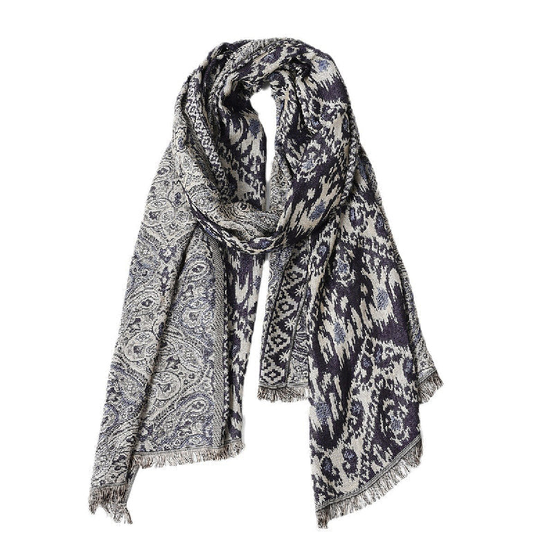 Large Soft Fringe Scarf