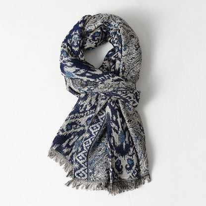 Elegant Drape Fringe Scarf - Nocini