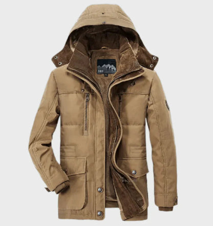 Men's Insulated Waterproof Parka Jacket
