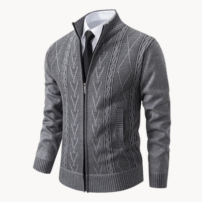 Classic Zip Front Sweatshirt - Nocini