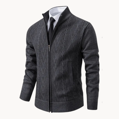Classic Zip Front Sweatshirt