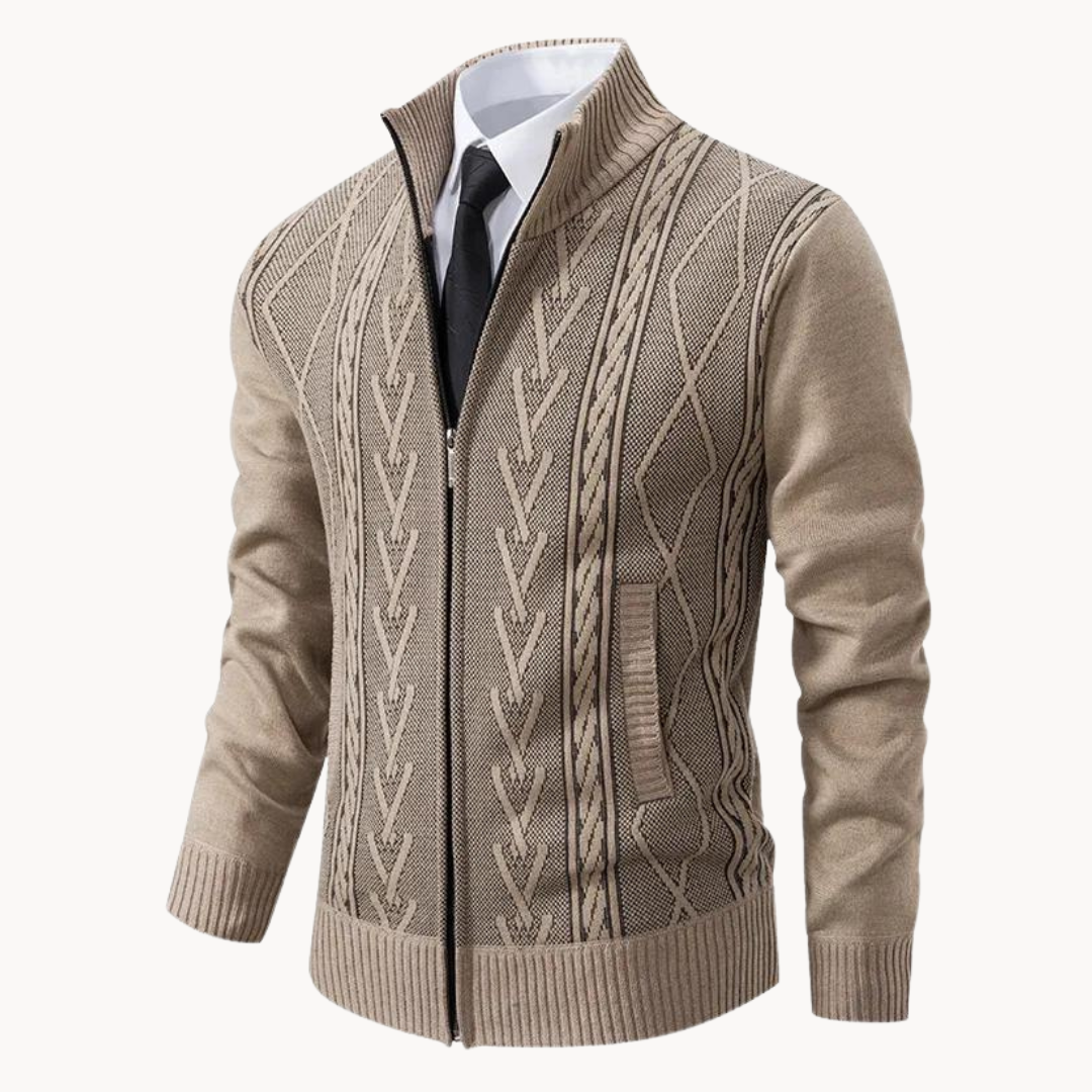 Classic Zip Front Sweatshirt