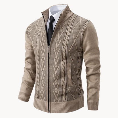 Classic Zip Front Sweatshirt