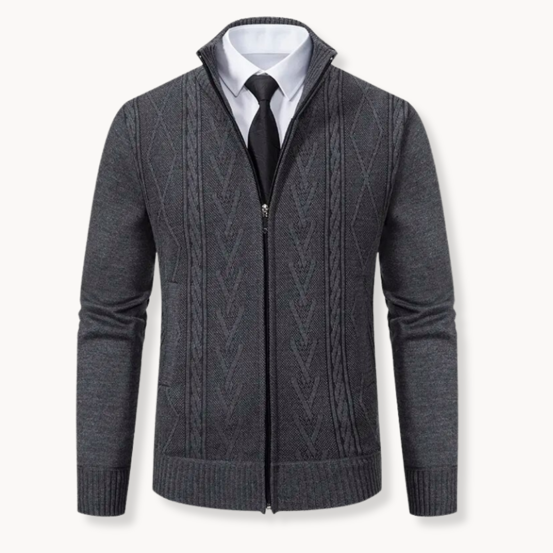 Classic Zip Front Sweatshirt