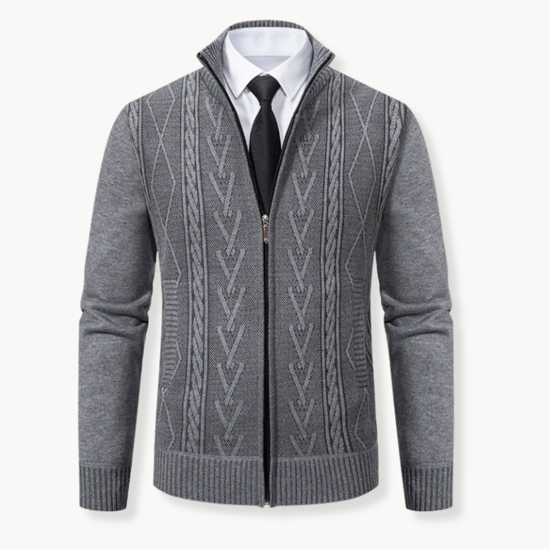 Classic Zip Front Sweatshirt