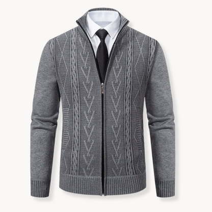 Classic Zip Front Sweatshirt