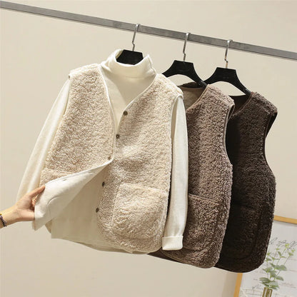 Cozy Fleece Women's Vest