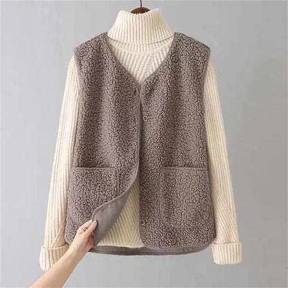 Cozy Fleece Women's Vest