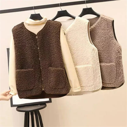 Cozy Fleece Women's Vest