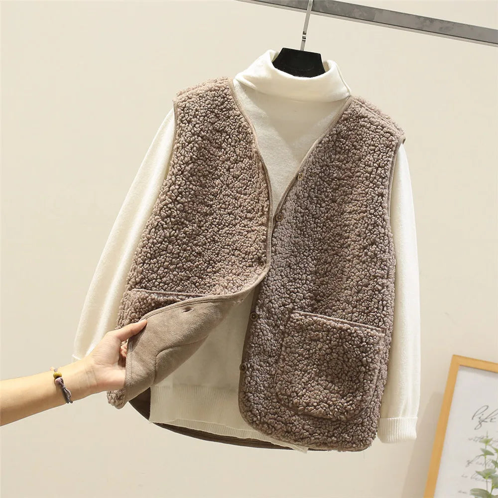 Cozy Fleece Women's Vest