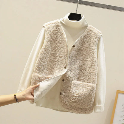 Cozy Fleece Women's Vest