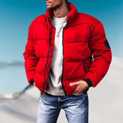 Warm Padded Mens Down Filled Parka Jacket - Nocini