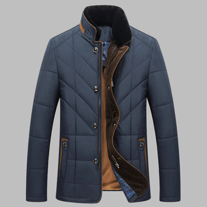 Warm Stylish Mens Winter Parka Coat - Olytrend