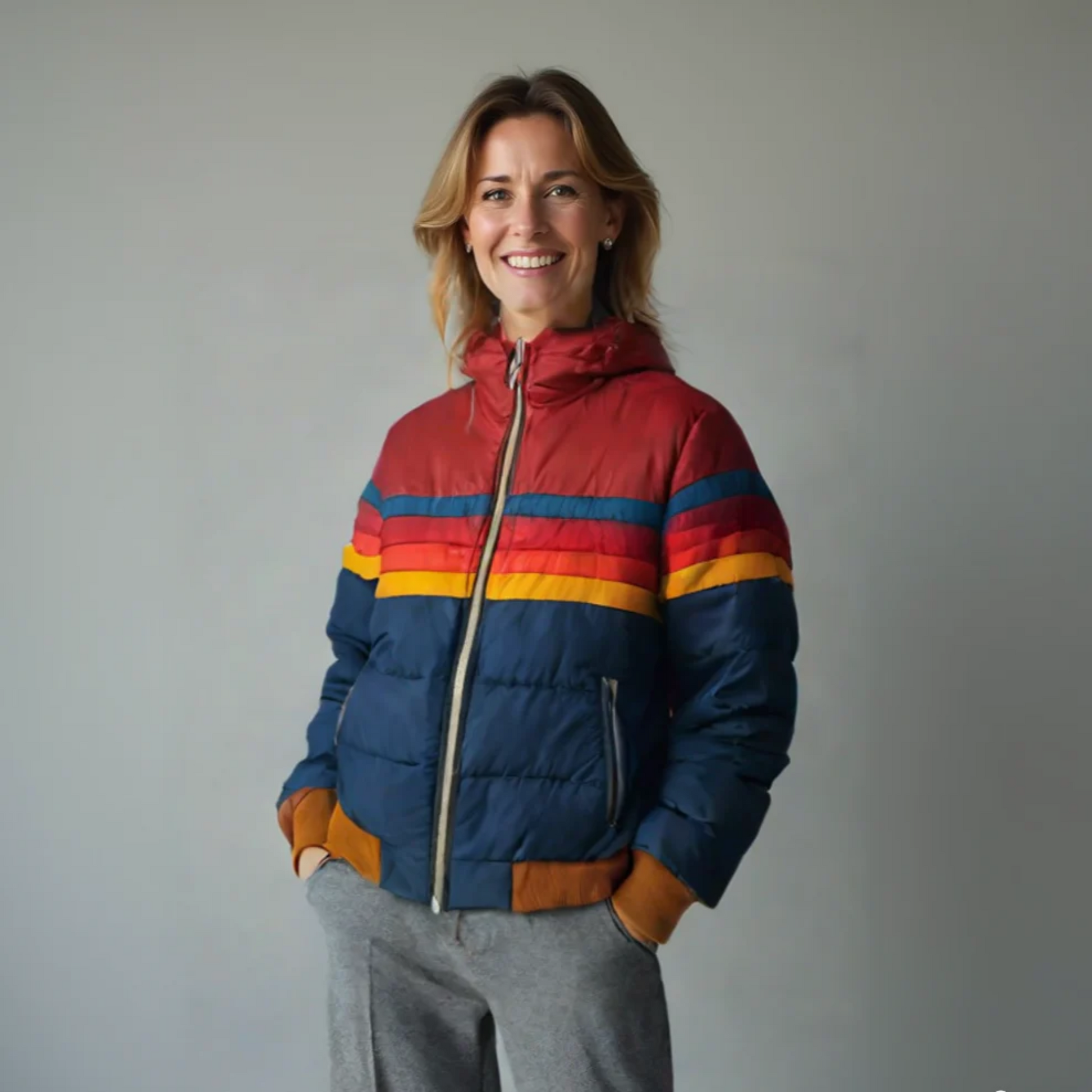 Vintage Zip Up Jacket - Olytrend