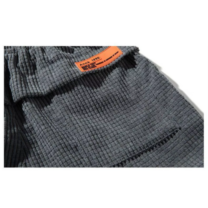 Rugged Corduroy Casual Pants