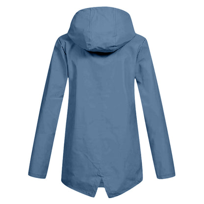 Waterproof Ladies Zip Up Parka Coat