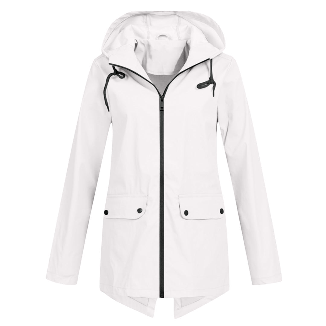 Waterproof Ladies Zip Up Parka Coat