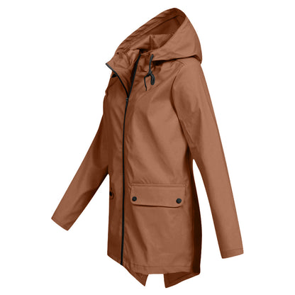 Waterproof Ladies Zip Up Coat