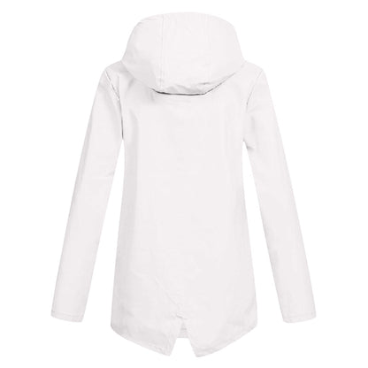 Waterproof Ladies Zip Up Parka Coat