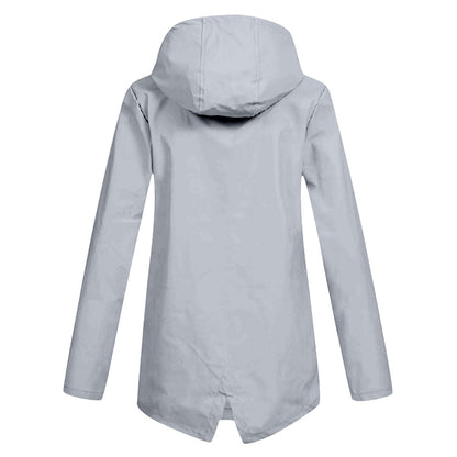 Waterproof Ladies Zip Up Parka Coat