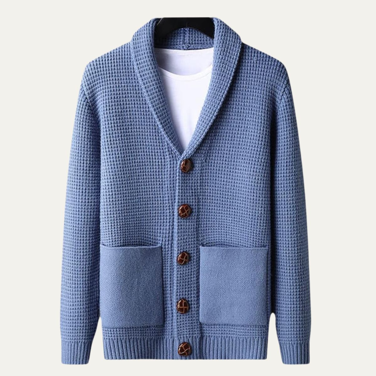 Classic Men's Knit Button Cardigan Sweater