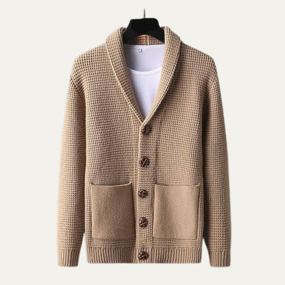Classic Men's Knit Button Cardigan Sweater