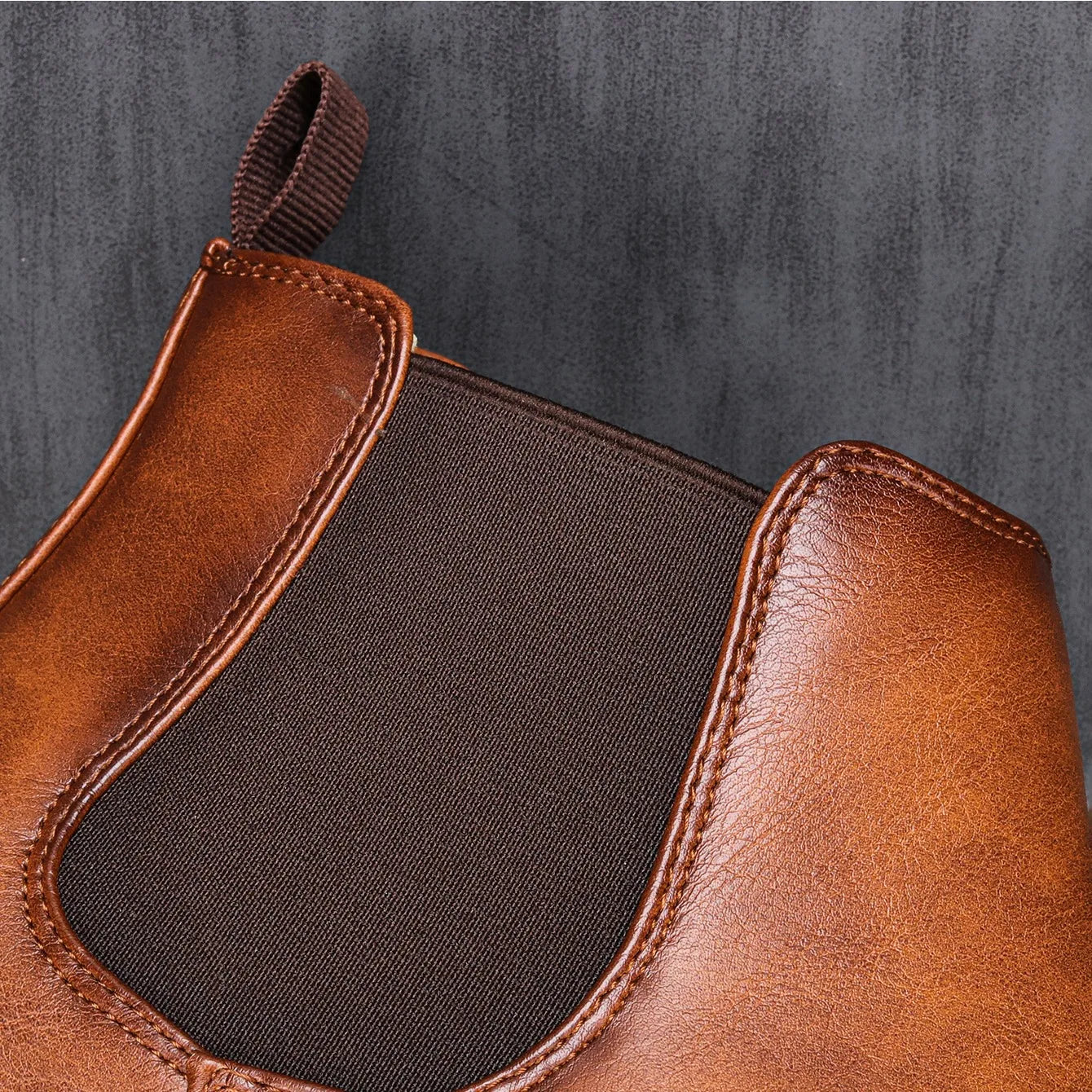Timeless Mens Smart Leather Ankle Boots