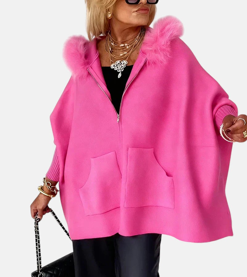 Relaxed Fit Hoodie Jacket - Olytrend