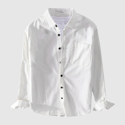 Casual Fit Button Down Shirt with Pocket