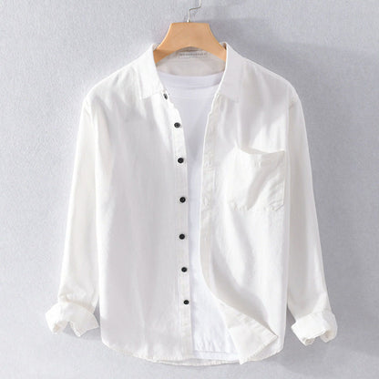 Casual Fit Button Down Shirt with Pocket