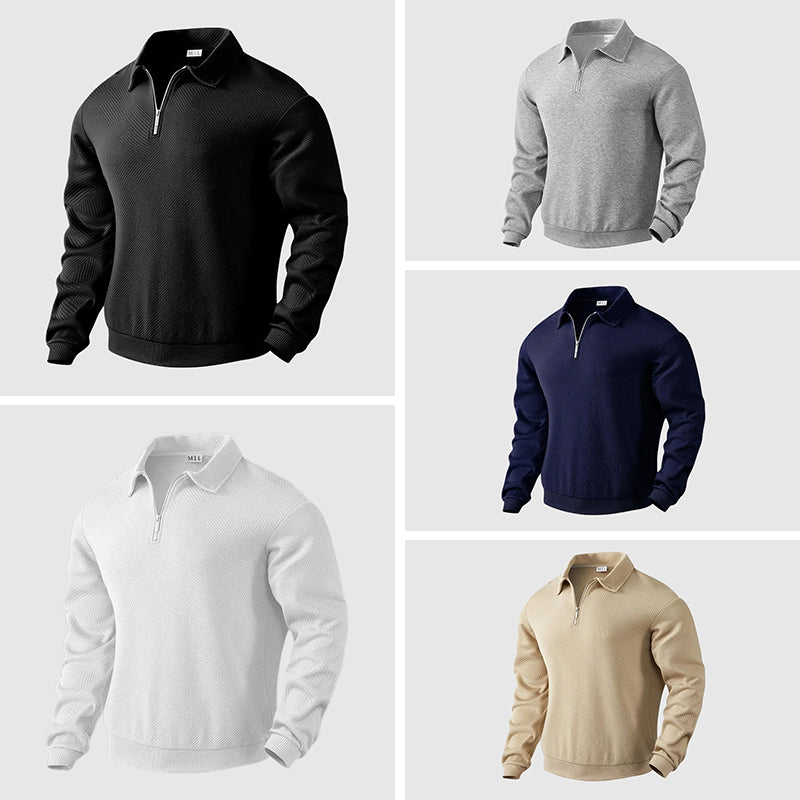 Classic Fit Polo Shirt Sweater