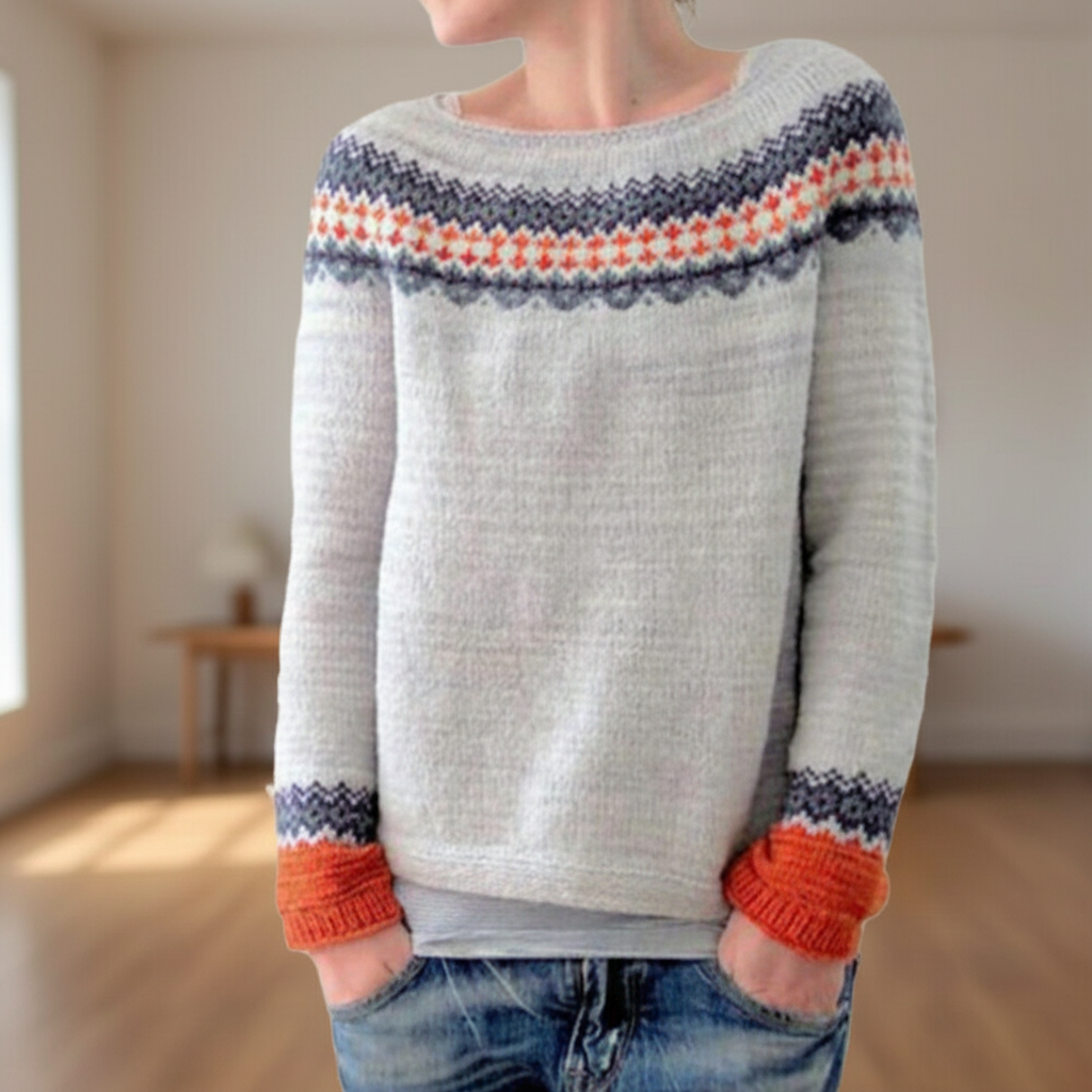 Women's Soft Cable Knit Sweater - Pexav