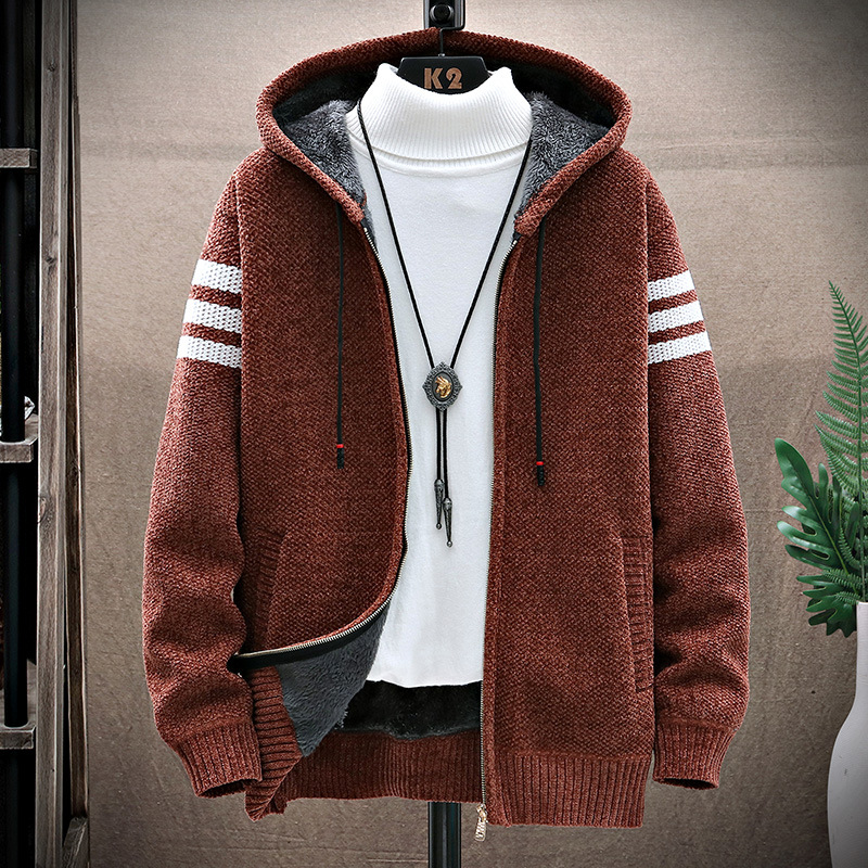 Casual Zip Up Hooded Sweatshirt
